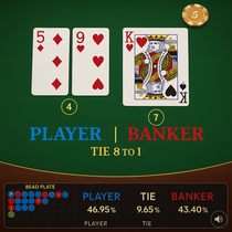 OnlySpins - Baccarat Table Game - Fast Decisions