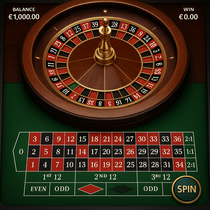 OnlySpins - Roulette Table Game - European and American Roulette